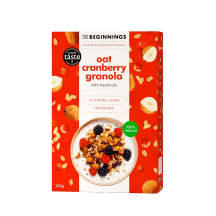 Müsli Granola jõhvikatega The Beginnings 200g