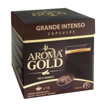 Kavos kaps. AROMA GOLD GRANDE INTENSO, 128 g