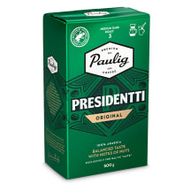 Kohv jahvat. Paulig Presidentti Original 500g