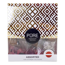 Piimašokolaaditrühvlid assortii Pure 96g