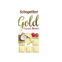 Baltā šok. Schogetten Gold kokosr./mad. 100g