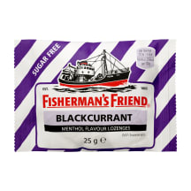 Pastilės FISHERMAN'S FRIEND BLACKCURRANT, 25g