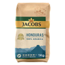 Kavos pupelės JACOBS ORIGINS HONDUR, 1 kg