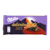 Tumšā šokolāde Milka Delicate sāļā karam. 85g