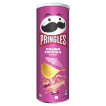 Čipši Pringles ar garneļu kokteilis 165g