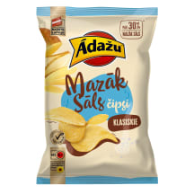 Čipsi Ādažu Mazāk sāls Klasiskie 130g