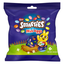 Šokoladinių kiaušinių maišelis SMARTIES, 81 g