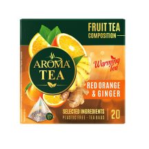Vais. arbata AROMA TEA ORANGE & GINGER, 40 g