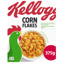 Hommikuhelbed Corn Flakes, KELLOGG'S, 375g