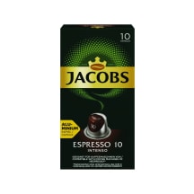 Kaf. kapsulas Jacobs Espresso Intenso 10x5,2g