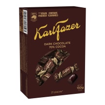 Šokolaadikommid Dark 70% Karl Fazer 150g