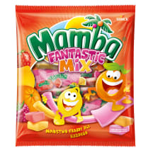 Košļājamās konfektes Mamba fantastic mix 140g