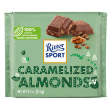 Šok. Ritter Sport Caramelized Almonds 100g