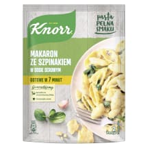Makaroni Knorr ar spinātiem siera mērcē 160g