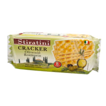 Kreekerid oliiviõli-rosmariini Stiratini 250g