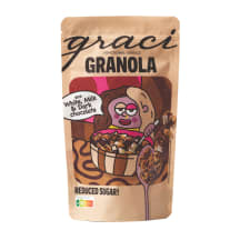 Graci kolmekordne šokolaad granola 250g
