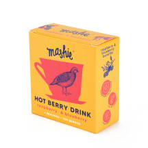 Marjapüree vaarika-mustika Mashie Nordic Berry Original 4tk