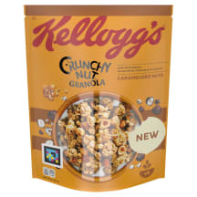 Müsli karamelliseeritud pähklitega Kellogg's Crunchy Nut 380g
