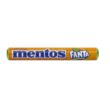 Nätsukomm Fanta Orange, MENTOS, 37,5 g