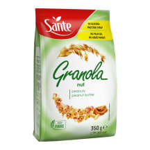 HULGI Röstitud müsli maapähklite ja maapähklikreemiga Granola 4tk, SANTE, 4 x 350g