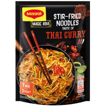 Praetud nuudlid Maggi tai karri 128g