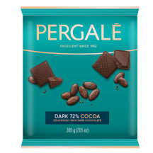 Šokolaad tume Pergale 72% 200g