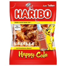 Happy-cola, kummikommid, HARIBO, 175 g