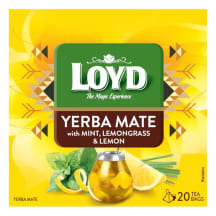 Yerba tēja Loyd ar pipar., citronzāli 34g