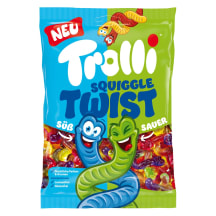 Kummikommid Squiggle Twist, TROLLI, 175 g