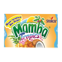 Košļājamā konfekte Mamba Tropics 26,5g