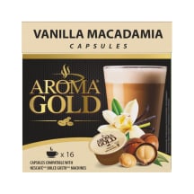 Kavos kapsulės AROMA GOLD VANILLA MAC., 256 g