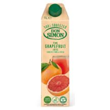 Rozā greipfrūtu sula Don Simon 100% 1l