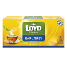 Juodoji arbata LOYD EARL GREY, 25 x 1,7 g