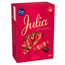 Šok. konfektes Julia Fazer ar marmelādi 150g