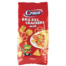 Kreekeri-soolakringli mix Croco 750g