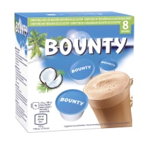 Karstās šokolādes kapsulas Bounty 8x15g
