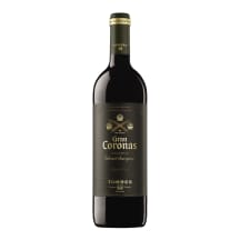 Raud.sausas vynas TORRES GRAN CORONAS, 0,75l