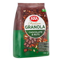 Granola müsli šokolaadi ja pähklitega Axa 330g