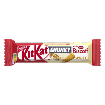 Vahvlibatoon Kit Kat Chunky White Biscoff 42g