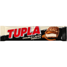 Tupla Double Layer šokolaadibatoon vanilje 48g