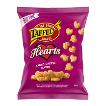 Taffel Hearts maisisnäkid nacho-juustumaitselised 200g