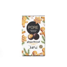 Piimašokolaadtitrühvlid piparkoogimaitselise täidisega Pure 120g
