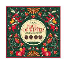 Kommiassortii Pergale Magic of Winter Dark 114g