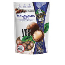 Makadaamiapähklid lõhestatud, röstitud ja soolatud Yes 150g