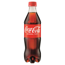 Gazuotas gaivusis gėrimas COCA COLA, 0,5l