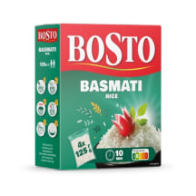 Riis Basmati 4 x 125 g, BOSTO, 500 g