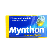 Mynthon kurgupastill 34g sidruni,vitamiinidega