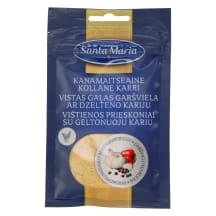 Kanamaitseaine kollane karri Santa Maria 24g