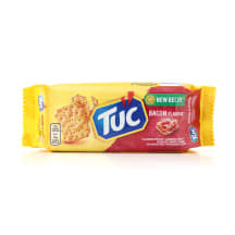 Kumpio skonio krekeriai TUC BACON, 100 g