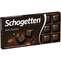 Šokoladas SCHOGETTEN DARK, 100 g